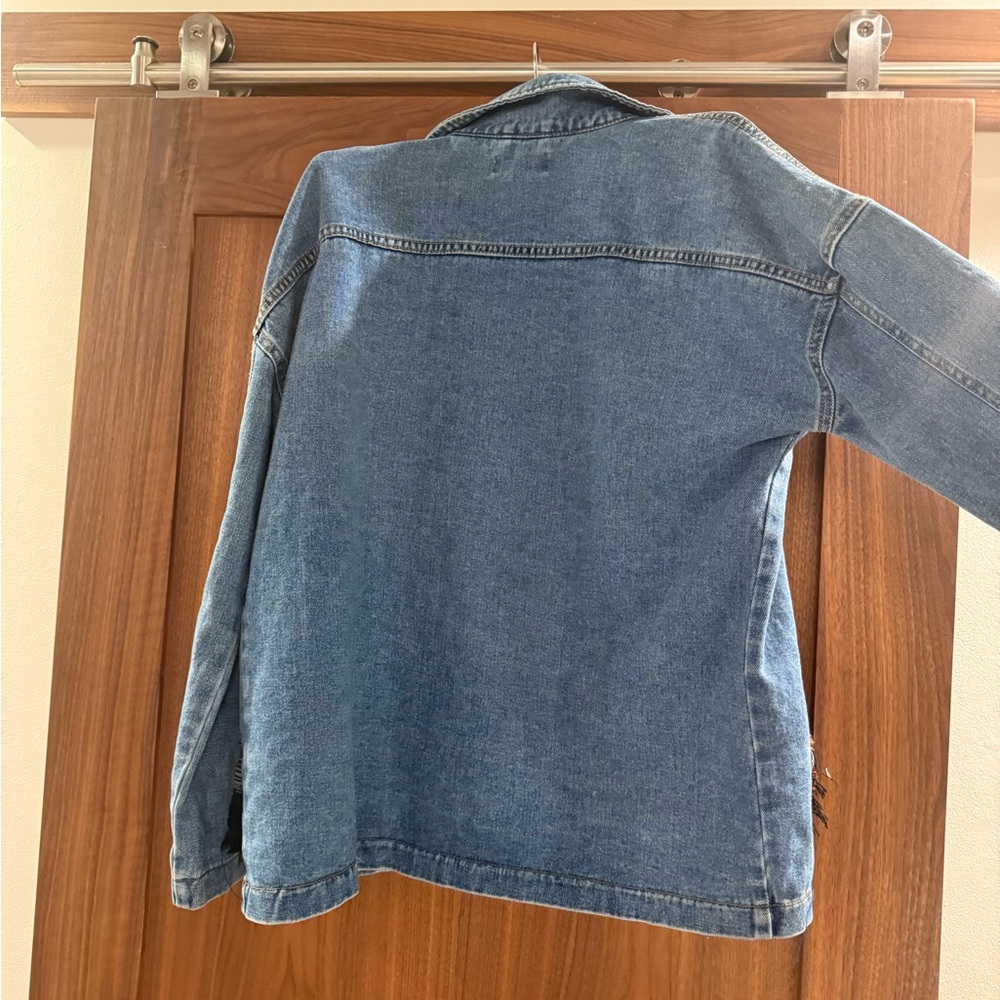 Denim Patchwork Jacket - image 3